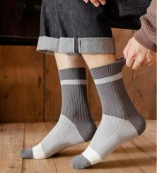 90 Prs Mens Cotton Casual Crew Socks